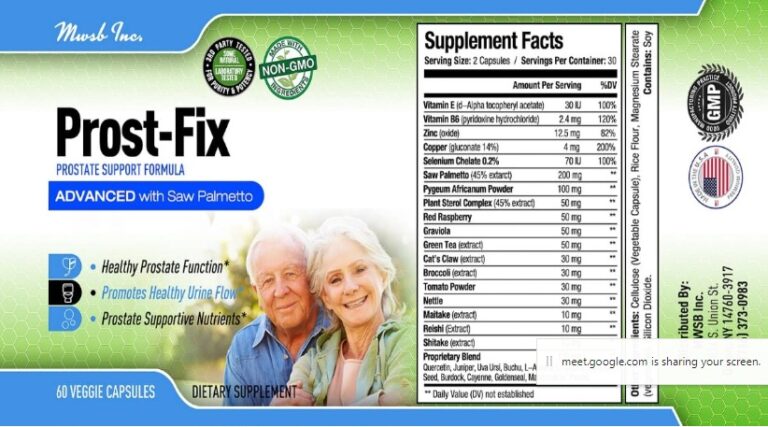 Prost Fix Landing Page - Top Value Supplements™