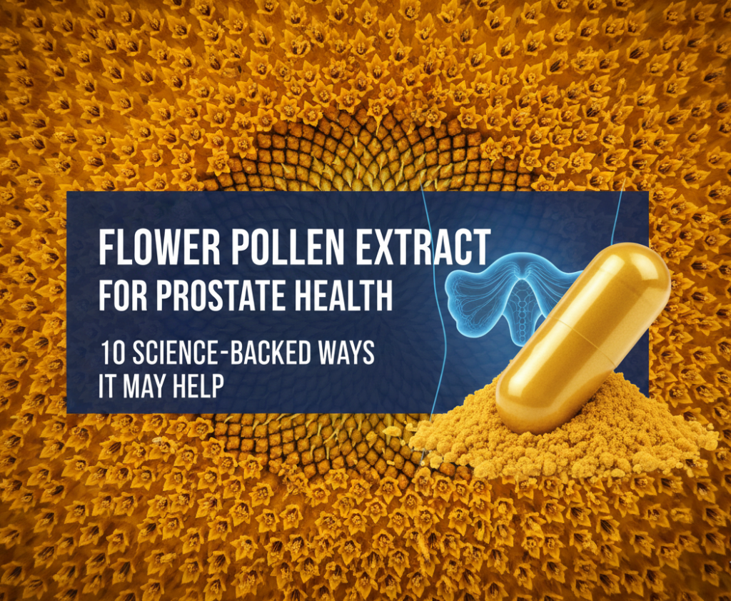 Flower Pollen Extract for Prostate Health 