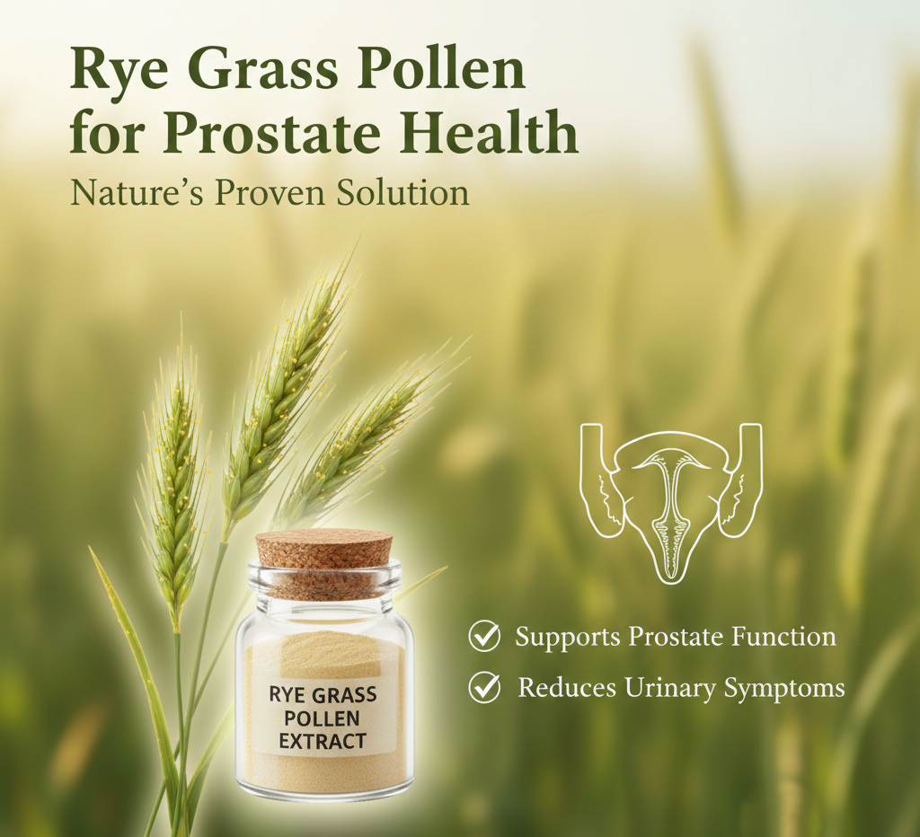 Rye Grass Pollen for Prostate Health