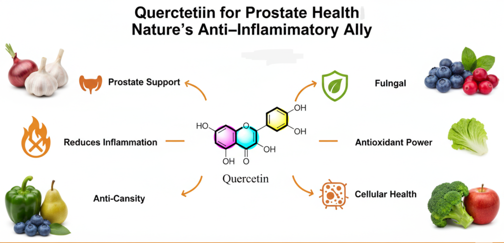 Gemini Generated Image m10wq2m10wq2m10w Quercetin for Prostate Health