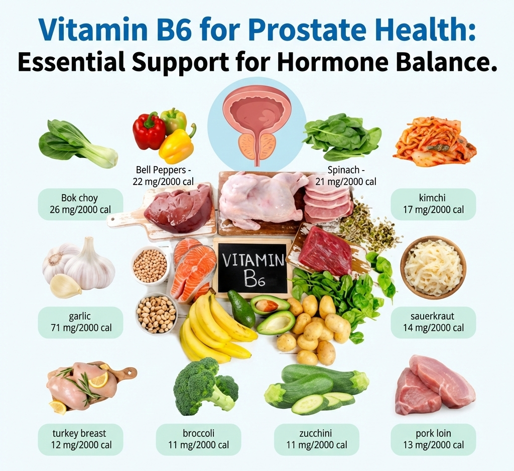 Vitamin B6 for Prostate Health
