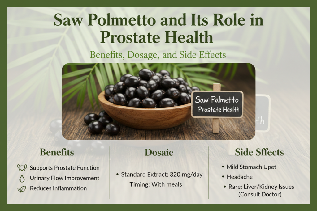 Saw Palmetto and Its Role in Prostate Health