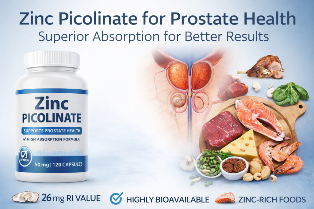 Zinc Picolinate for Prostate Health