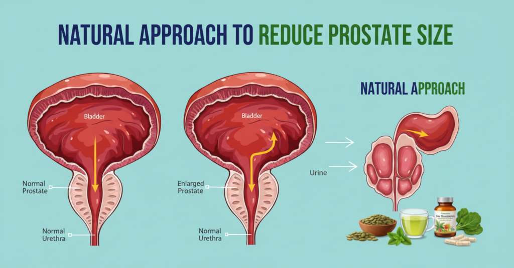 Natural Approach to Reduce Prostate Size